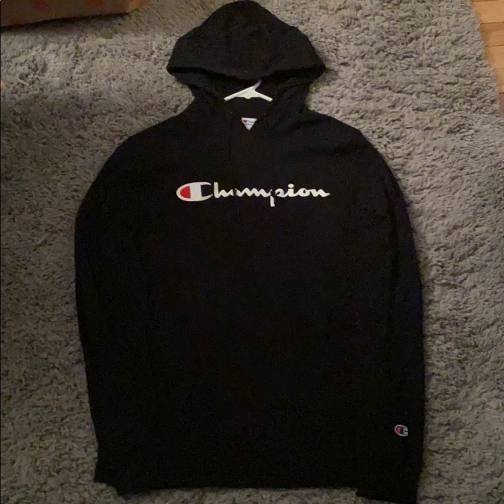 Men’s champion T-shirt hoodie
